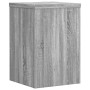 Soportes de plantas 2 uds madera gris Sonoma 25x25x35 cm de , Soportes para macetas - Ref: Foro24-852911, Precio: 44,07 €, De...