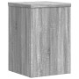 Soportes de plantas 2 uds madera gris Sonoma 25x25x35 cm de , Soportes para macetas - Ref: Foro24-852911, Precio: 44,07 €, De...