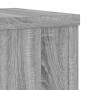 Soportes de plantas 2 uds madera gris Sonoma 25x25x35 cm de , Soportes para macetas - Ref: Foro24-852911, Precio: 44,07 €, De...