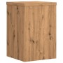 Plant stands 2 units oak wood artisan 20x20x30 cm by , Pot stands - Ref: Foro24-852905, Price: 39,75 €, Discount: %