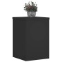 Soportes de plantas 2 uds madera ingeniería negro 25x25x35 cm de , Soportes para macetas - Ref: Foro24-852907, Precio: 44,07 ...