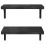 Wall shelves 2 units stainless steel black 50x30 cm by , Shelves and shelves - Ref: Foro24-3214518, Price: 66,55 €, Discount: %