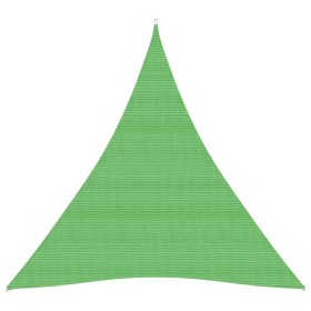 Toldo de vela HDPE verde claro 160 g/m² 5x6x6 m de vidaXL, Sombrillas - Ref: Foro24-311318, Precio: 40,99 €, Descuento: %