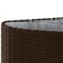 7-piece garden sofa set with brown PE rattan cushions by , Garden sets - Ref: Foro24-3308433, Price: 446,66 €, Discount: %