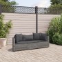 3-piece garden sofa set with gray synthetic rattan cushions by , Garden sets - Ref: Foro24-3308450, Price: 204,99 €, Discount: %