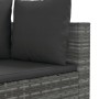 3-piece garden sofa set with gray synthetic rattan cushions by , Garden sets - Ref: Foro24-3308450, Price: 204,99 €, Discount: %