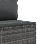 3-piece garden sofa set with gray synthetic rattan cushions by , Garden sets - Ref: Foro24-3308450, Price: 204,99 €, Discount: %