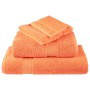 Toallas 4 unidades 100% algodón naranja 30x30 cm 600 gsm de , Toallas - Ref: Foro24-137372, Precio: 14,11 €, Descuento: %