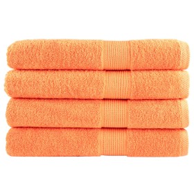 Saunatücher 4 Stk. 100% Baumwolle orange 80x200 cm 600 g/m² von , Handtücher - Ref: Foro24-137387, Preis: 74,99 €, Rabatt: %