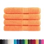 Sauna towels 4 units 100% cotton orange 80x200 cm 600 gsm by , Towels - Ref: Foro24-137387, Price: 74,27 €, Discount: %