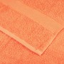 Sauna towels 4 units 100% cotton orange 80x200 cm 600 gsm by , Towels - Ref: Foro24-137387, Price: 74,27 €, Discount: %