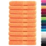 Premium towels 10 units 100% cotton orange 100x200 cm 600 gsm by , Towels - Ref: Foro24-137391, Price: 223,99 €, Discount: %