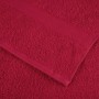 Toallas de mano 10 uds 100% algodón rojo 50x100 cm 600 gsm de , Toallas - Ref: Foro24-137403, Precio: 61,38 €, Descuento: %