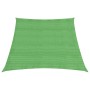 Toldo de vela HDPE verde claro 160 g/m² 3/4x3 m de vidaXL, Sombrillas - Ref: Foro24-311324, Precio: 34,94 €, Descuento: %