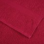 Premium-Handtücher, 10 Stück, 100 % Baumwolle, rot, 100x200 cm, 600 g/m². von , Handtücher - Ref: Foro24-137415, Preis: 223,5...