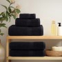 Sauna towels 10 units 100% cotton black 80x100 cm 600 gsm by , Towels - Ref: Foro24-137436, Price: 174,99 €, Discount: %