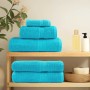 Guest towels 10 units 100% cotton turquoise 30x50 cm 600 gsm by , Towels - Ref: Foro24-137448, Price: 29,23 €, Discount: %