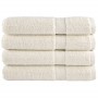 Sauna towels 4 units 100% cotton cream 80x200 cm 600 gsm by , Towels - Ref: Foro24-137483, Price: 74,27 €, Discount: %