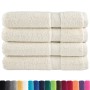 Sauna towels 4 units 100% cotton cream 80x200 cm 600 gsm by , Towels - Ref: Foro24-137483, Price: 74,27 €, Discount: %