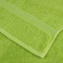 Premium towels 4 units apple green cotton 100x200 cm 600 gsm by , Towels - Ref: Foro24-137510, Price: 91,99 €, Discount: %