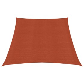 HDPE terracotta sail shade 160 g/m² 3/4x2 m by vidaXL, Umbrellas - Ref: Foro24-311378, Price: 19,99 €, Discount: %