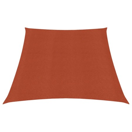 HDPE terracotta sail shade 160 g/m² 3/4x2 m by vidaXL, Umbrellas - Ref: Foro24-311378, Price: 19,03 €, Discount: %