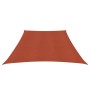 HDPE terracotta sail shade 160 g/m² 3/4x2 m by vidaXL, Umbrellas - Ref: Foro24-311378, Price: 19,03 €, Discount: %