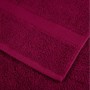 Set of 12 towels 100% cotton burgundy 600 gsm by , Towels - Ref: Foro24-137573, Price: 56,69 €, Discount: %