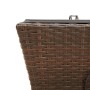 Planters with hooks 2 units synthetic rattan brown by , Pots and planters - Ref: Foro24-366402, Price: 53,36 €, Discount: %