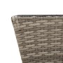 Planters with hooks 2 units synthetic rattan gray by , Pots and planters - Ref: Foro24-366400, Price: 45,99 €, Discount: %