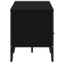 Mueble de TV madera de ingeniería negro 122x34x41 cm de , Muebles TV - Ref: Foro24-848579, Precio: 107,99 €, Descuento: %