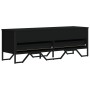 Mueble de TV madera de ingeniería negro 122x34x41 cm de , Muebles TV - Ref: Foro24-848579, Precio: 107,99 €, Descuento: %