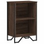 Engineered wood brown oak bookshelf 50x31x74.5 cm by , Bookcases and shelves - Ref: Foro24-848603, Price: 49,26 €, Discount: %