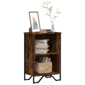 Rauchige Eichenholz-Engineered-Wood-Regal 50x31x74,5 cm von , Bücherregale und Regale - Ref: Foro24-848601, Preis: 47,96 €, R...