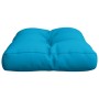 Light blue fabric cushion for pallet sofa 50x40x12 cm by , Cushions for chairs and sofas - Ref: Foro24-360539, Price: 20,06 €...