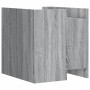 Bedside table made of gray Sonoma engineered wood, 45x50x50 cm. by , Nightstands - Ref: Foro24-848281, Price: 74,34 €, Discou...