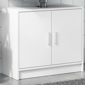 Engineered wood white vanity cabinet 63x29x55 cm by , Bathroom furniture - Ref: Foro24-848094, Price: 61,07 €, Discount: %