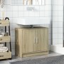 Armario de lavabo madera de ingeniería roble Sonoma 63x29x55 cm de , Muebles de baño - Ref: Foro24-848096, Precio: 59,41 €, D...