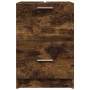 Engineered smoked oak wood sink cabinet 40x37x59 cm by , Bathroom furniture - Ref: Foro24-848105, Price: 71,00 €, Discount: %