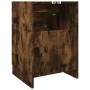 Engineered smoked oak wood sink cabinet 40x37x59 cm by , Bathroom furniture - Ref: Foro24-848105, Price: 71,00 €, Discount: %