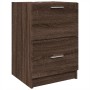 Engineered wood brown oak sink cabinet 40x37x59 cm by , Bathroom furniture - Ref: Foro24-848107, Price: 73,00 €, Discount: %