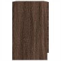 Engineered wood brown oak sink cabinet 40x37x59 cm by , Bathroom furniture - Ref: Foro24-848107, Price: 73,00 €, Discount: %