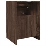 Engineered wood brown oak sink cabinet 40x37x59 cm by , Bathroom furniture - Ref: Foro24-848107, Price: 73,00 €, Discount: %