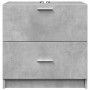 Armario de lavabo madera ingeniería gris hormigón 59x37x59 cm de , Muebles de baño - Ref: Foro24-848111, Precio: 85,66 €, Des...