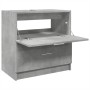 Armario de lavabo madera ingeniería gris hormigón 59x37x59 cm de , Muebles de baño - Ref: Foro24-848111, Precio: 85,66 €, Des...