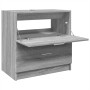 Waschtischunterschrank aus Sonoma-Eichenholz 59x37x59 cm in Grau. von , Badezimmermöbel - Ref: Foro24-848113, Preis: 88,10 €,...