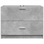 Engineered wood gray concrete sink cabinet 78x37x59 cm by , Bathroom furniture - Ref: Foro24-848118, Price: 100,45 €, Discoun...