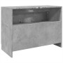 Waschbeckenunterschrank aus grauem Betonholz 78x37x59 cm von , Badezimmermöbel - Ref: Foro24-848118, Preis: 100,45 €, Rabatt: %