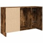 Engineered smoked oak wood sink cabinet 90x29x55 cm by , Bathroom furniture - Ref: Foro24-848126, Price: 77,95 €, Discount: %