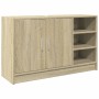 Waschbeckenunterschrank aus Sonoma-Eiche in 90x29x55 cm aus Holzwerkstoff. von , Badezimmermöbel - Ref: Foro24-848124, Preis:...